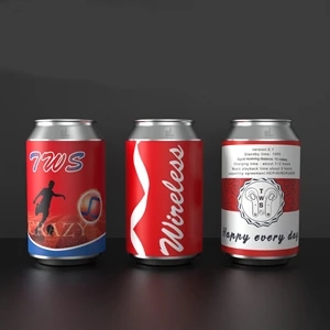 Coca-Cola Can Bluetooth Speaker Earbuds