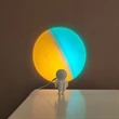 360 Degrees Sunset Rainbow High-end Projection Lamp | https://www.bestnamebadges.com