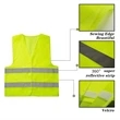 Safety Reflective Vest | https://www.bestnamebadges.com
