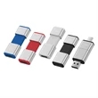 8 GB Light Up Slide USB Flash Drive | https://www.bestnamebadges.com