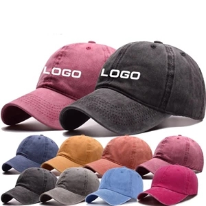 Brushed Twill Low Profile Hat Baseball Cap