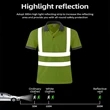 Reflective Safety T-Shirt | https://www.bestnamebadges.com