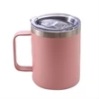 14oz Stainless Steel Coffee Mug Cup | https://www.bestnamebadges.com
