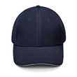 Constructed 6 panel Sandwich Caps w/ Metal Tuck in Buckle | https://www.bestnamebadges.com