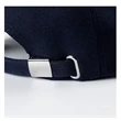 100% Cotton Full Color Mid-Striped Caps w/ Single Buckle | https://www.bestnamebadges.com