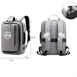 Laptop Backpack with USB Charging Port/ Large Capacity 17'' | https://www.bestnamebadges.com