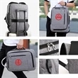 Laptop Backpack with USB Charging Port/ Large Capacity 17'' | https://www.bestnamebadges.com