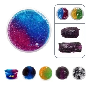 Clear Slime Crystal Glitter Cloud Mud