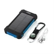 Solar Power Bank With Carabiner 8000 mAh | https://www.bestnamebadges.com