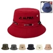 100% Cotton Bucket Hat | https://www.bestnamebadges.com