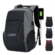 Heathered Laptop Backpack | https://www.bestnamebadges.com