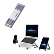 Foldable Portable Desktop Holder For Phone/Laptop/Pad | https://www.bestnamebadges.com
