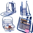 Transparent PVC Clear Backpack | https://www.bestnamebadges.com