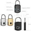Smart Biometric Thumbprint Fingerprint Lock | https://www.bestnamebadges.com
