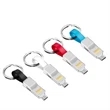 3-in-1 Magnet Charging Cable With Key Chain | https://www.bestnamebadges.com