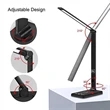 Multi-Functional Foldable LED Desk Lamp w/Wireless Charger | https://www.bestnamebadges.com