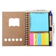 Spiral Notebook with Pen In Holder and Tabs | https://www.bestnamebadges.com