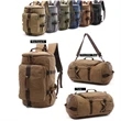 3 In 1 Canvas Duffle Backpack | https://www.bestnamebadges.com