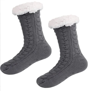 Fuzzy Slipper Socks