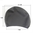 Unisex-Adult  Silicone Swim Cap | https://www.bestnamebadges.com
