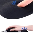 Ergonomic Mouse Pad with Wrist Rest | https://www.bestnamebadges.com
