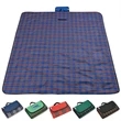 Custom Roll-up Picnic Blanket | https://www.bestnamebadges.com