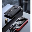 10000MAH Mini Power Bank Mirror Screen LED Display | https://www.bestnamebadges.com