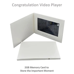 7" Congratulation Video Player