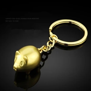Lucky pig keychain