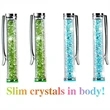 2-In-1 Slim Crystal Diamond Stylus Ballpoint Pen | https://www.bestnamebadges.com