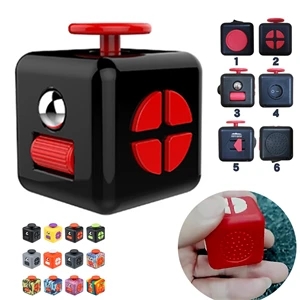 Personalized Classic Fidget Cube Stress Reliever Toy | https://www.bestnamebadges.com