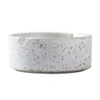 Round Ceramic Ashtray | https://www.bestnamebadges.com