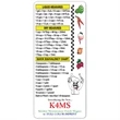 HANDY KITCHEN MEASUREMENT MAGNET - MADE IN USA | https://www.bestnamebadges.com