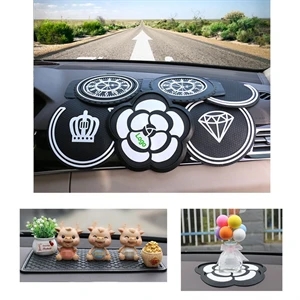 PVC Anti-Slip Mat Car Coaster Dashboard Pad