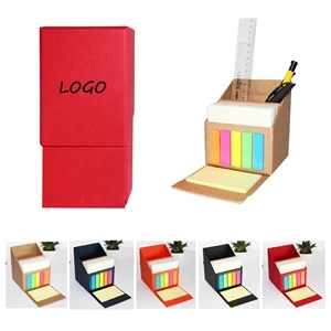Note Folding Desk Caddy | https://www.bestnamebadges.com