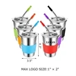 Kids Cups with Straws Spill Proof | https://www.bestnamebadges.com