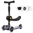 Foldable LED Flash 3 Wheel Racing Scooter | https://www.bestnamebadges.com