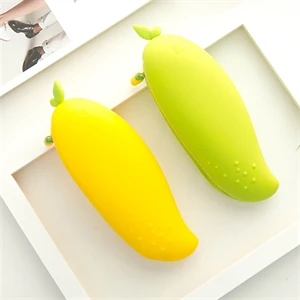 Mini Cute Silicone Pencil Pouch For Kids
