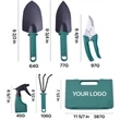 5 Pcs Heavy Duty Gardening Work Set | https://www.bestnamebadges.com