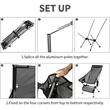 Portable Folding Camping Chairs | https://www.bestnamebadges.com