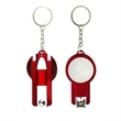 Ball-point Pen With Nail Cutter And Mirror | https://www.bestnamebadges.com