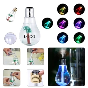 7 Colors Mini USB Bulb Air Humidifier