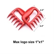 Meat Handler Claws | https://www.bestnamebadges.com