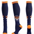 Over the calf knitted dress socks, 168 or 200 needle | https://www.bestnamebadges.com