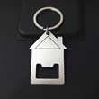 Hot Sale House Design Bottle Opener Keychain | https://www.bestnamebadges.com