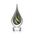 Calabria Award - Clear | https://www.bestnamebadges.com
