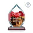 Royal Diamond VividPrint™ Award - Rosewood | https://www.bestnamebadges.com
