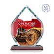 Royal Diamond VividPrint™ Award - Rosewood | https://www.bestnamebadges.com