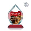 Royal Diamond VividPrint™ Award - Red | https://www.bestnamebadges.com