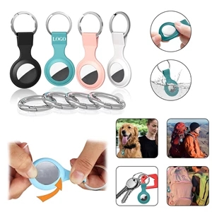 Silicone AirTag Case with Keychain